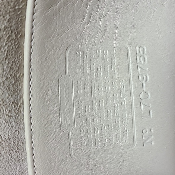 Coach Vintage Croosbody Bag Handbag Cream Shoulder - Picture 8 of 11